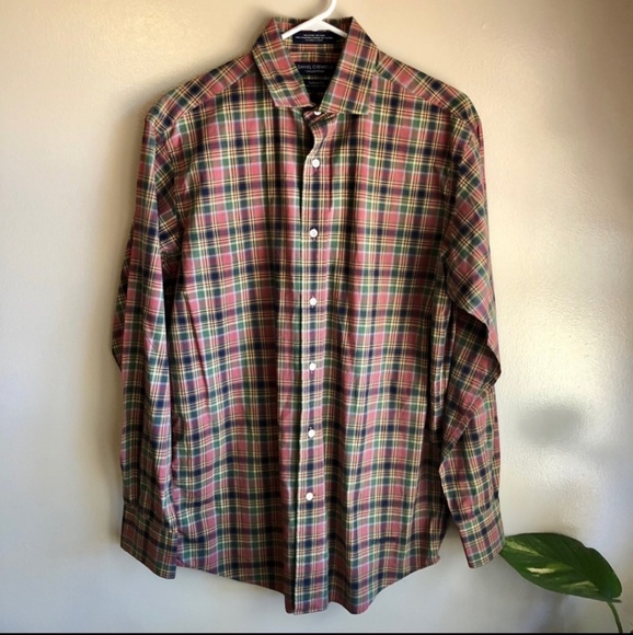Daniel Cremieux Other - Daniel Cremieux Plaid Casual Button Front Shirt M